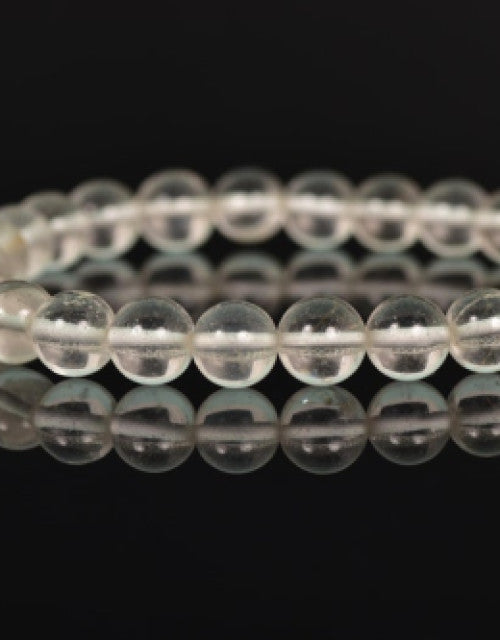 Bracelet Stretch Fit Handmade Quartz Beaded Bracelet