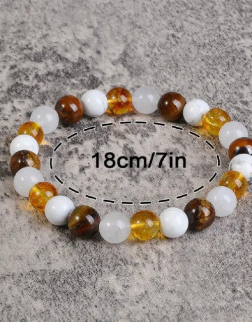 Multicolor Unisex Prosperity Crystal Bracelet