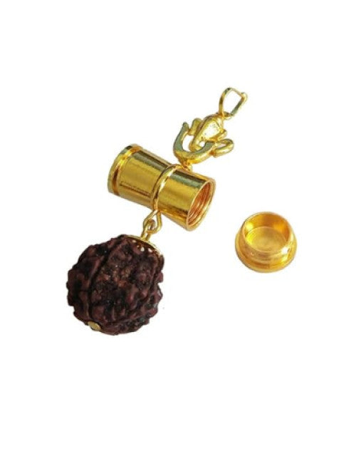 OM Ganesha Rudraksha Pendant (Pack of 1)